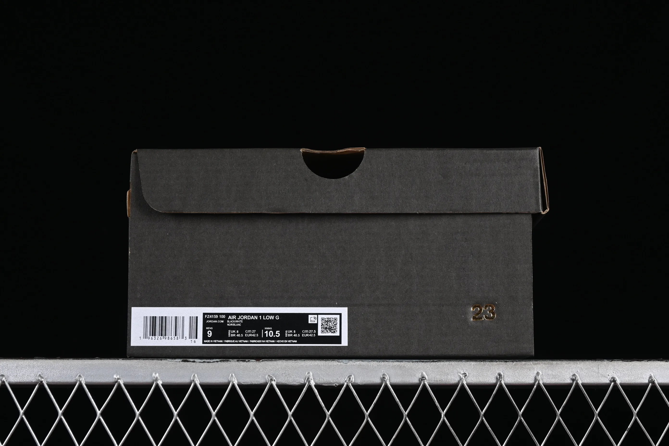 All categories Air Jordan Jordan series basketball shoes Air Jordan 1 Low Z version Air Jordan 1 Low Golf AJ1 Joe 1 new golf version laser patent leather black double hook FZ4159-100